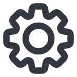 Setting Line SVG Icon
